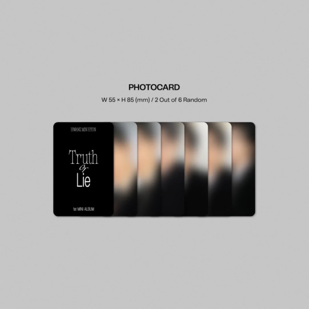 HWANG MIN HYUN - TRUTH OR LIE (1ST MINI ALBUM) WEVERSE ALBUMS VER. - Image 4