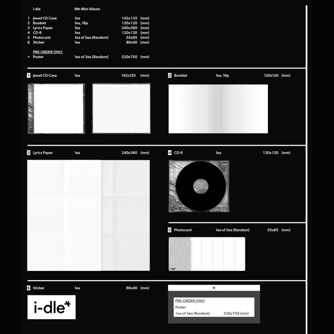 I-DLE - 8TH MINI ALBUM [WE ARE] (SPECIAL JEWEL VER.) - Image 2