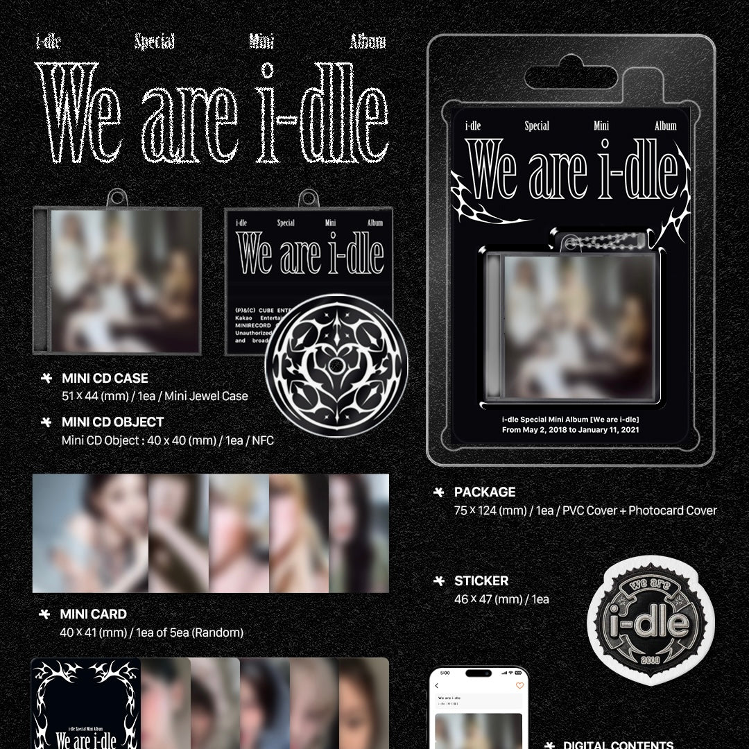 I-DLE - SPECIAL MINI ALBUM [WE ARE I-DLE] (PLATFORM VER.) - Image 2
