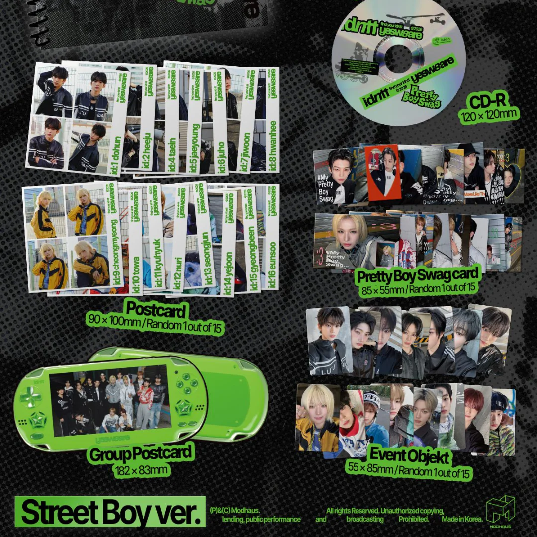 IDNTT - MINI ALBUM [YESWEARE] (2 VERSIONS) - Image 4