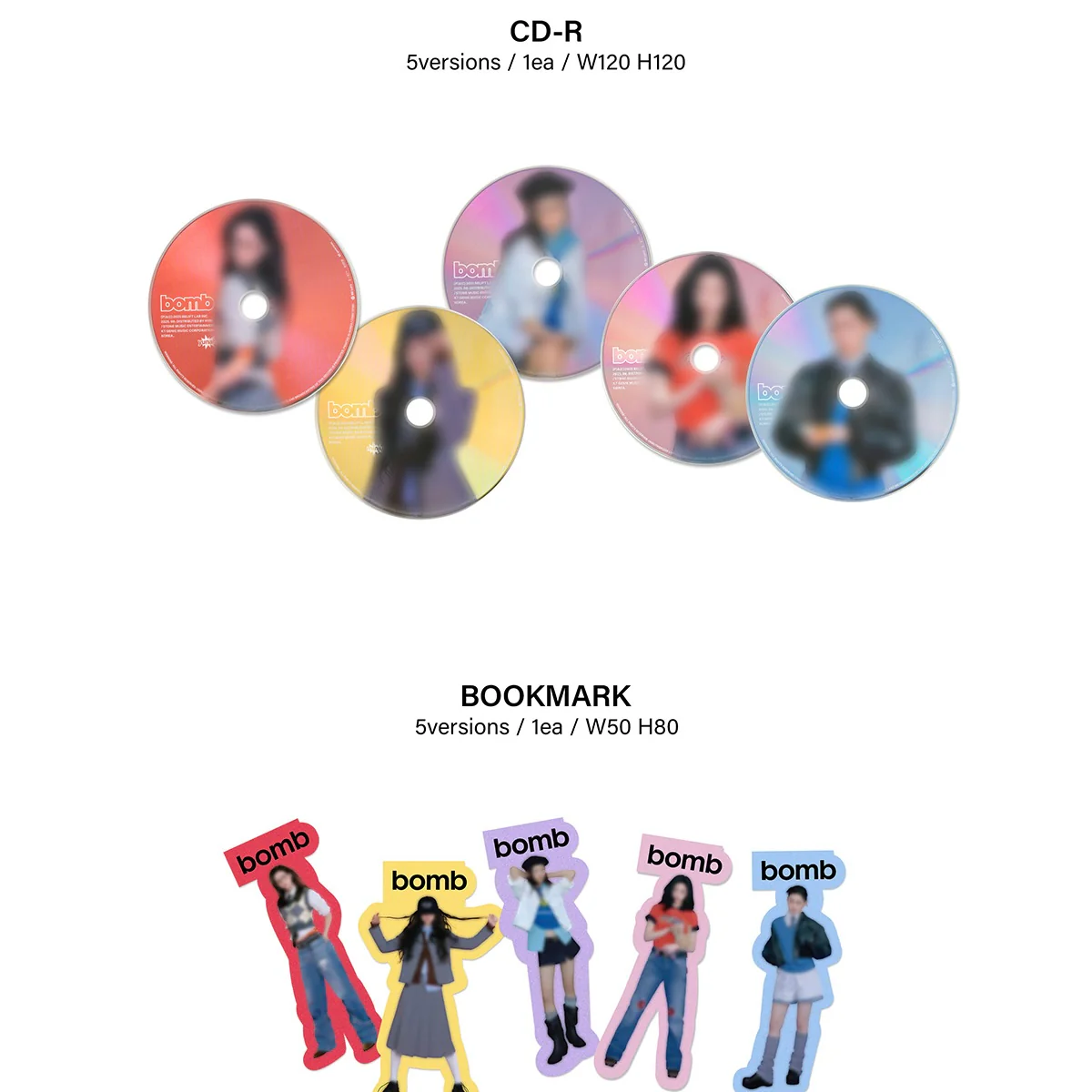 ILLIT - 3RD MINI ALBUM [BOMB] (GLLIT VER.) (5 VERSIONS) - Image 4
