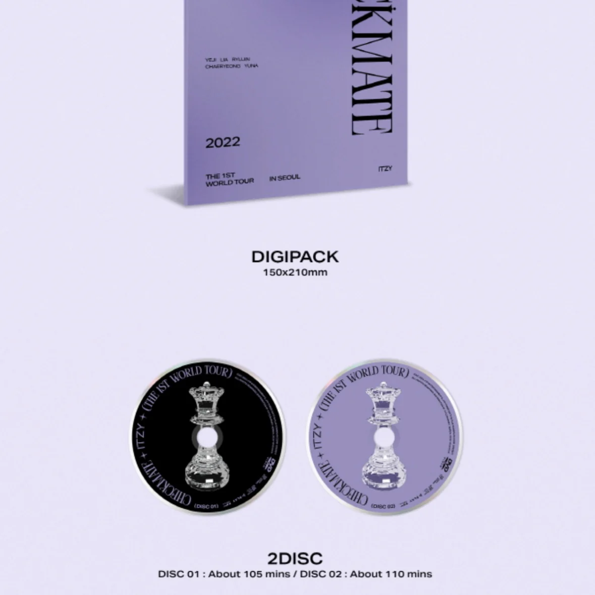 ITZY - 2022 ITZY THE 1ST WORLD TOUR (DVD) - Image 3