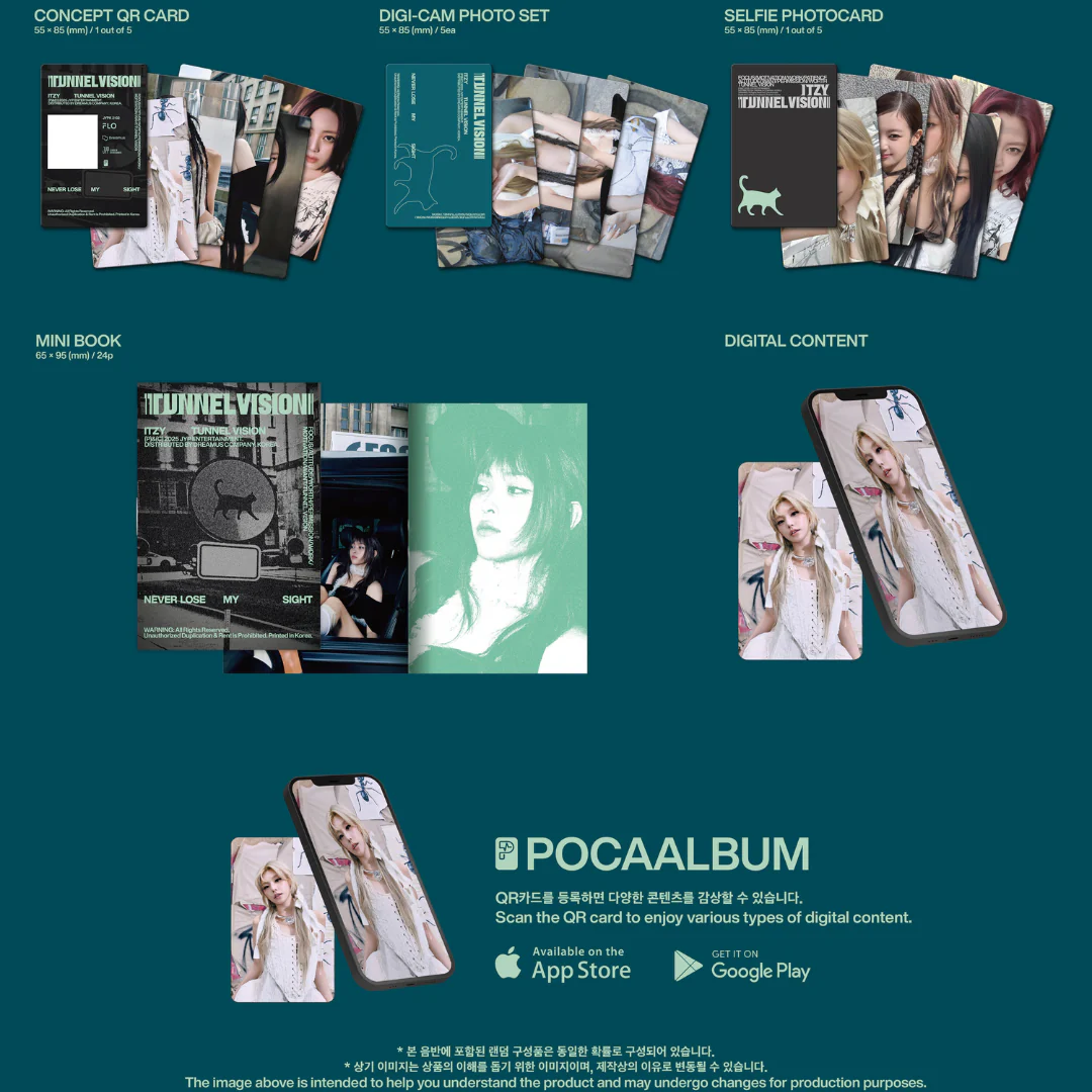 ITZY - TUNNEL VISION (POCAALBUM) (2 VERSIONS) - Image 3