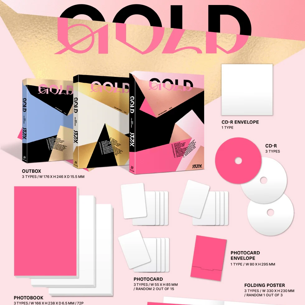 ITZY - [GOLD] STANDARD VER. (3 VERSIONS) - Image 5