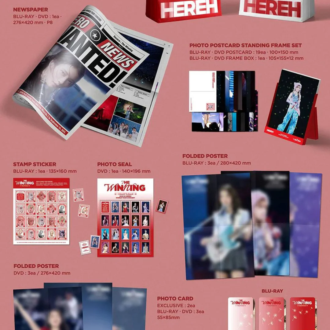 IU - [HEREH] WORLD TOUR CONCERT (BLU-RAY+DVD SET) - Image 4