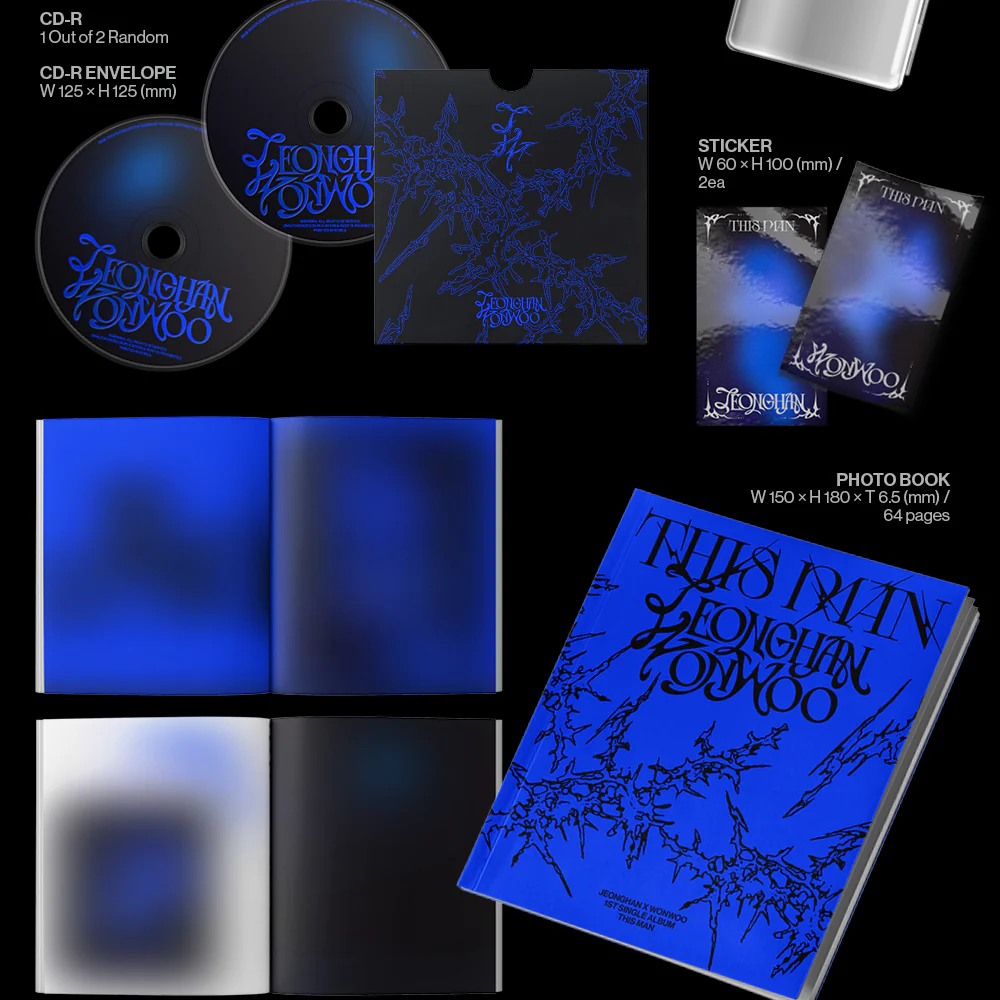 JEONGHANXWONWOO (SEVENTEEN) - 1ST SINGLE ALBUM [THIS MAN] DELUXE VER. - Image 3