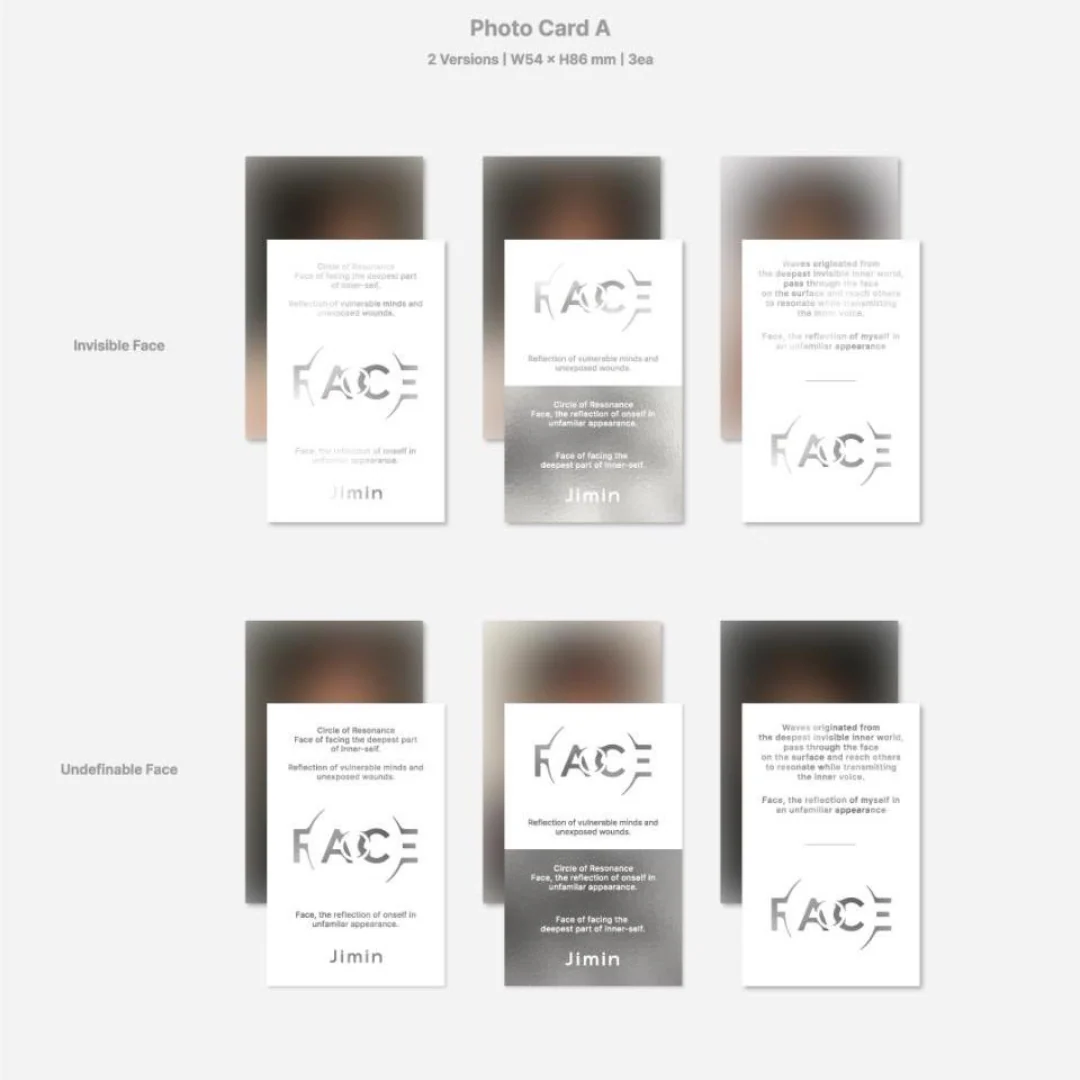 JIMIN (BTS) - FACE (2 VERSIONS) - Image 4