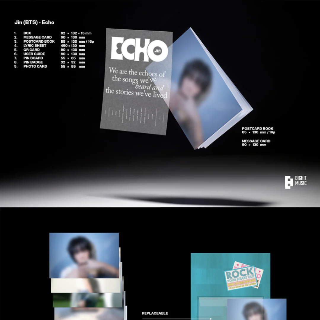 JIN (BTS) - 2ND MINI ALBUM [ECHO] (WEVERSE ALBUMS VER.) - Image 2