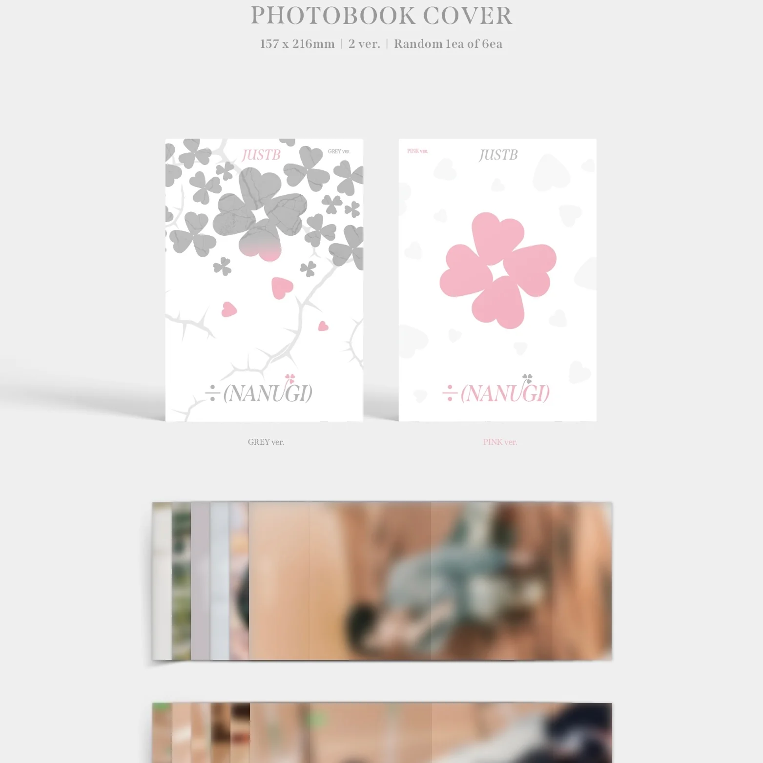 JUST B - [÷ (NANUGI)] (4TH MINI ALBUM) (2 VERSIONS) - Image 4