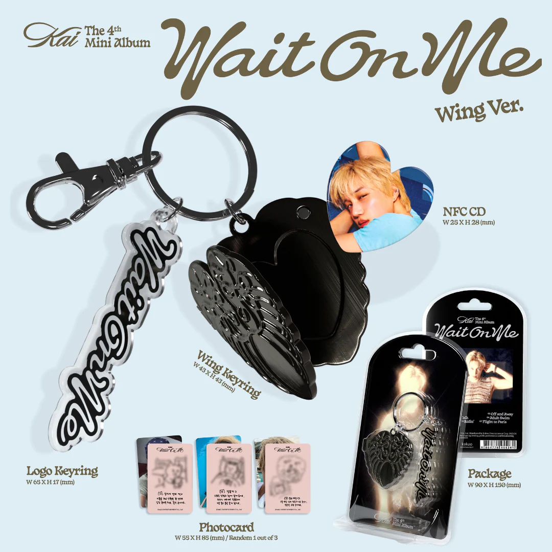 KAI - 4TH MINI ALBUM [WAIT ON ME] (WING VER.) - Image 2