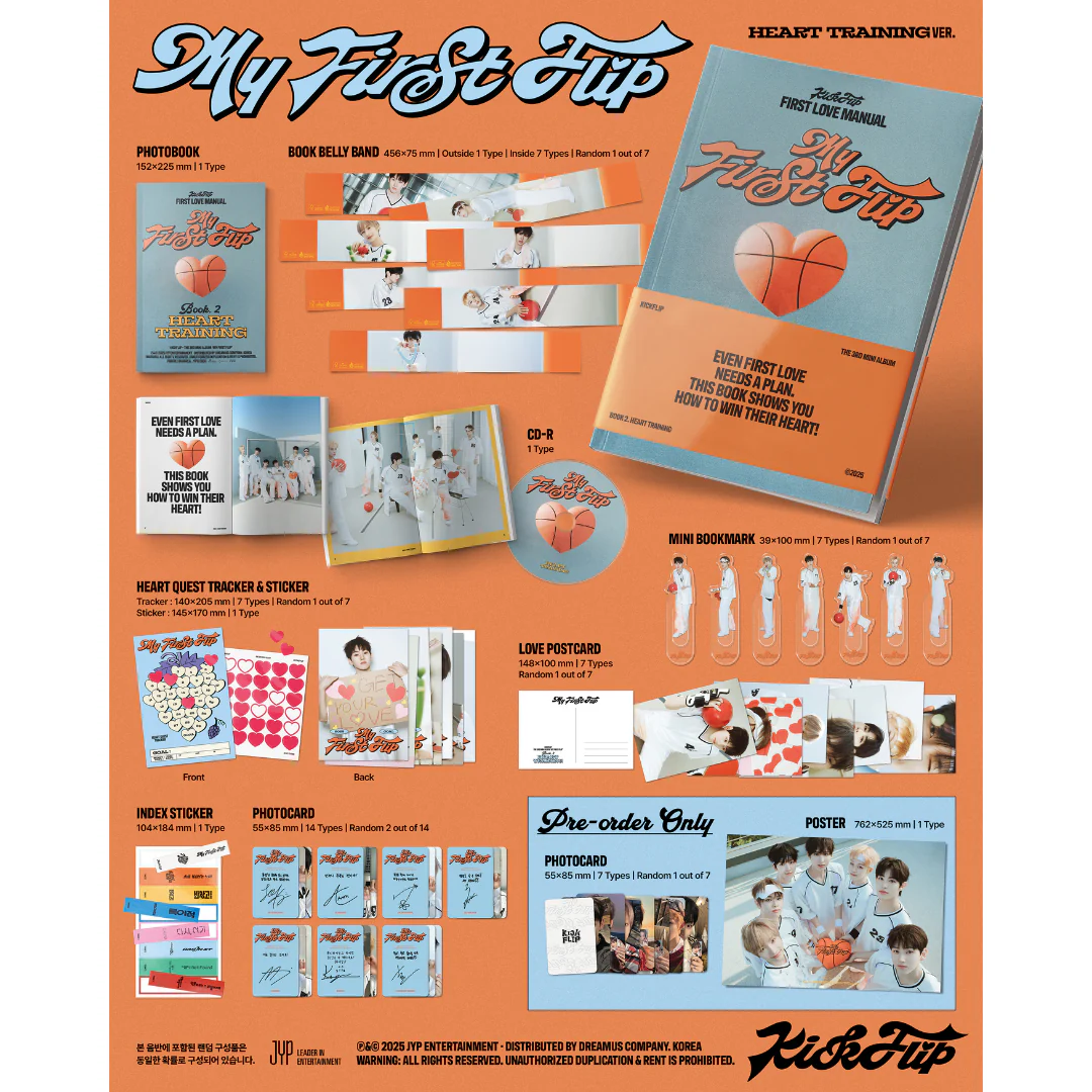 KICKFLIP - 3RD MINI ALBUM [MY FIRST FLIP] (3 VERSIONS) - Image 3