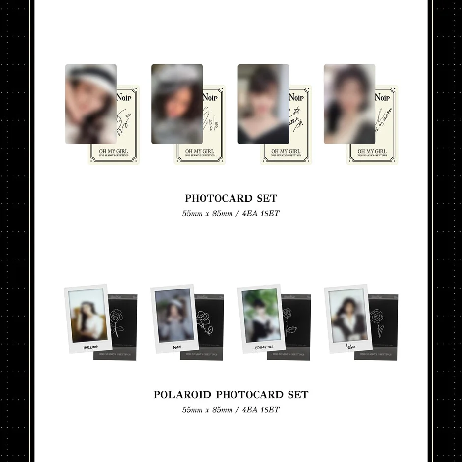 OH MY GIRL - 2026 SEASON'S GREETINGS [BLANC NOIR] - Image 4