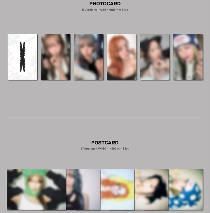 LE SSERAFIM - 3RD MINI ALBUM [EASY] (COMPACT VER.) (5 VERSIONS) - Image 5