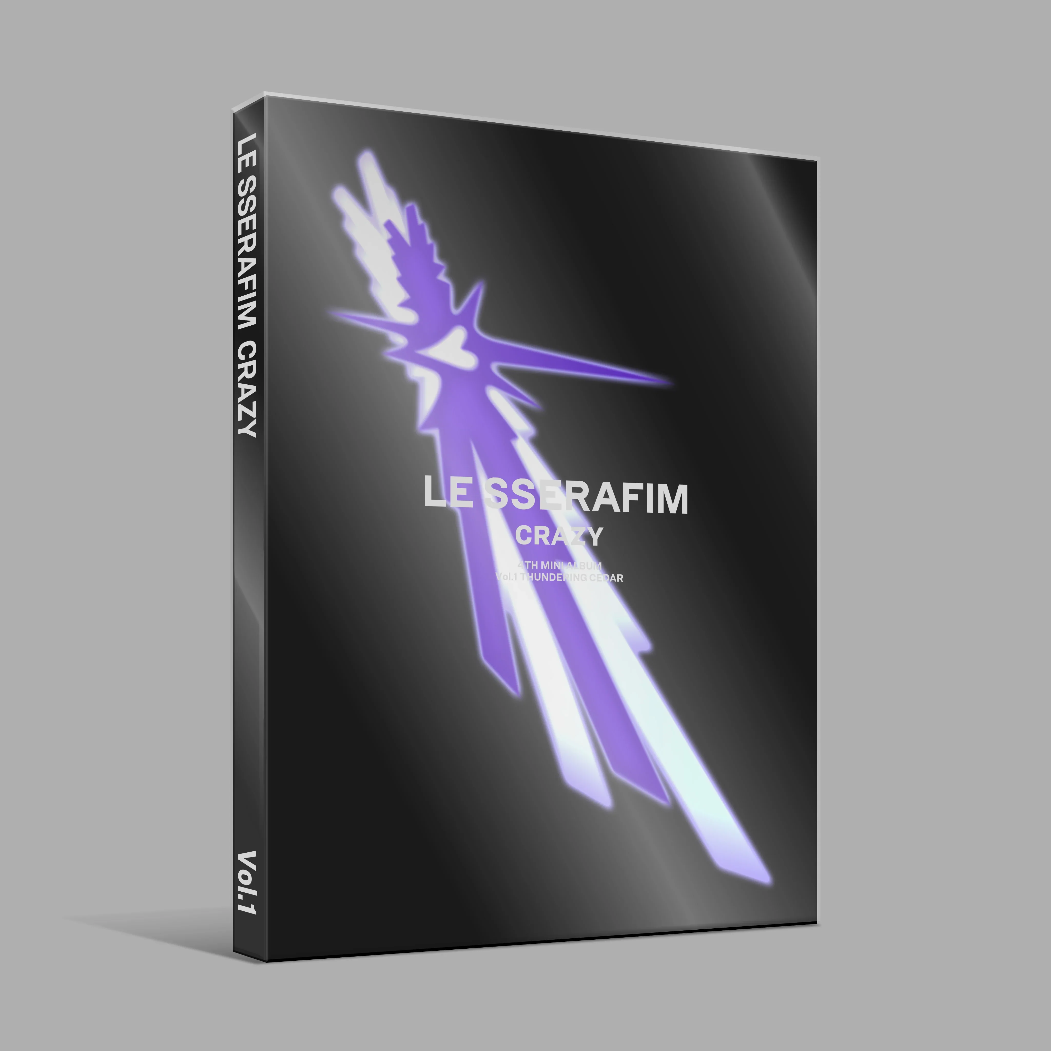 LE SSERAFIM - 4TH MINI ALBUM 'CRAZY' (3 VERSIONS) - Image 2