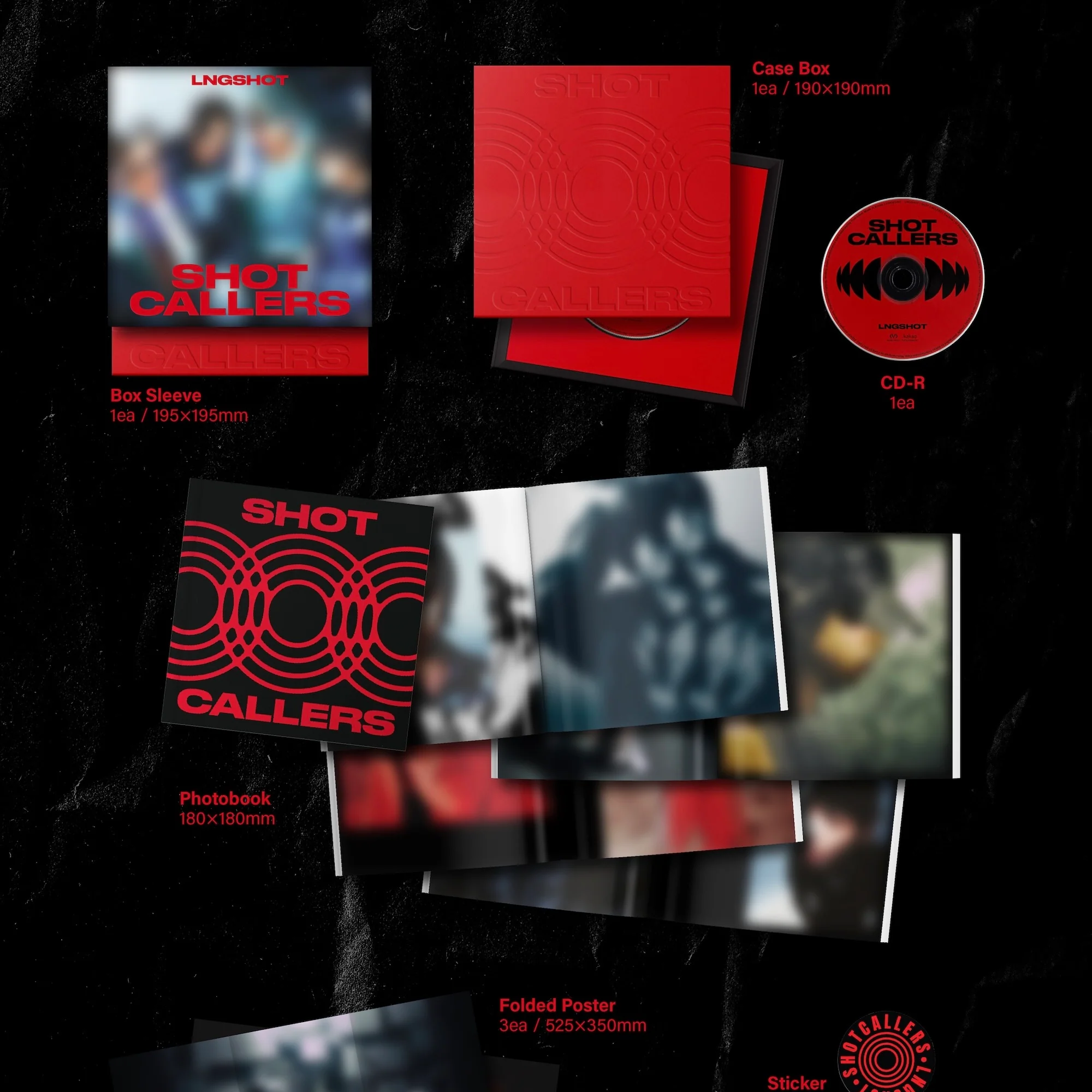 LNGSHOT - EP [SHOT CALLERS] (STANDARD VER.) - Image 2