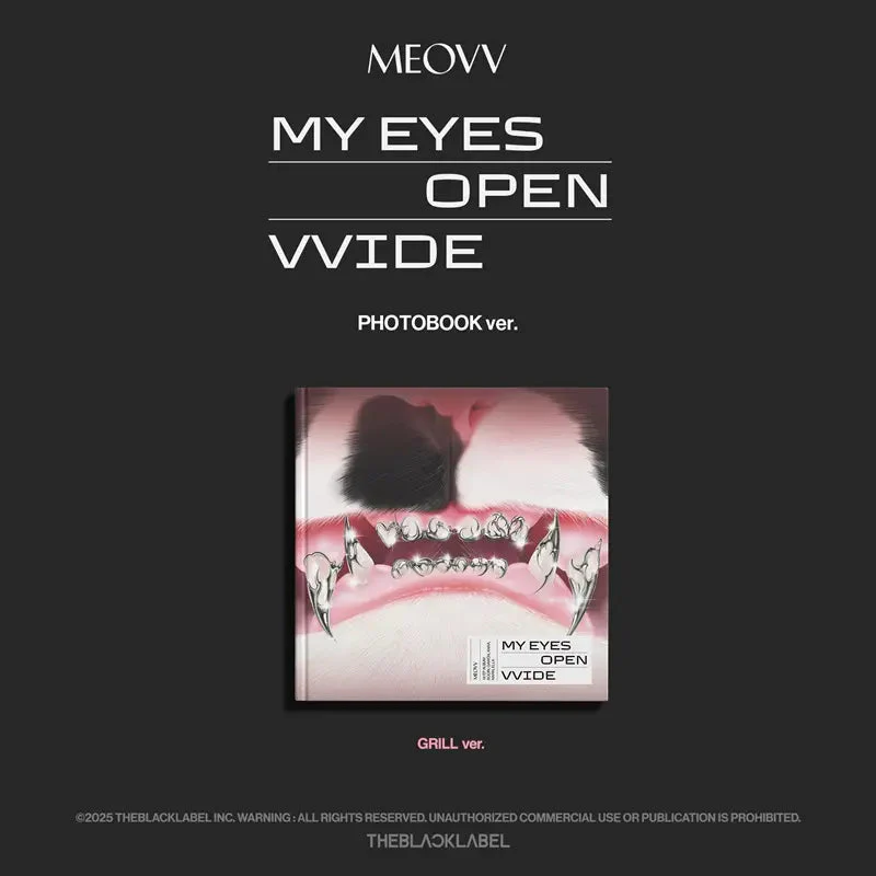 MEOVV - 1ST EP ALBUM [MY EYES OPEN VVIDE] (PHOTOBOOK VER.) (2 VERSIONS) - Image 3