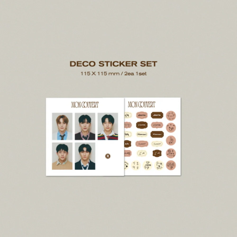 MONSTA X - 2023 SEASON'S GREETINGS : MON COUVERT (DESK CALENDAR VER.) - Image 10