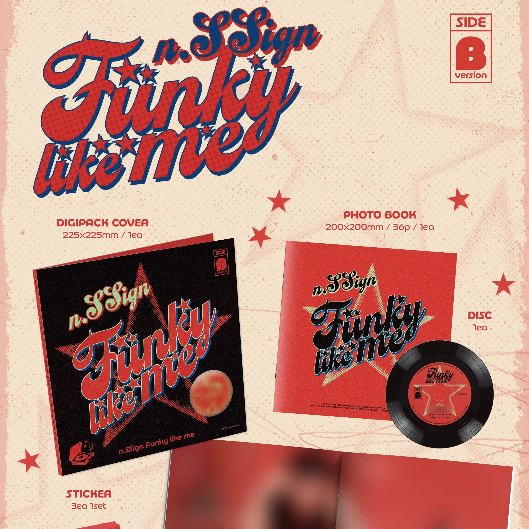 N.SSIGN - FUNKY LIKE ME (2 VERSIONS) - Image 5