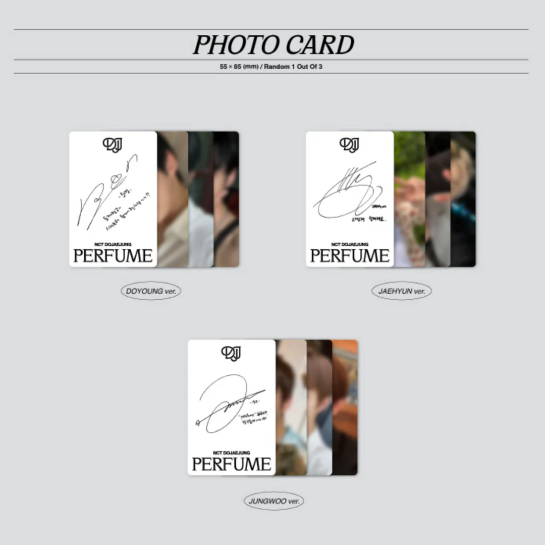 NCT DOJAEJUNG - PERFUME (1ST MINI ALBUM) DIGIPACK VER. (3 VERSIONS) - Image 9