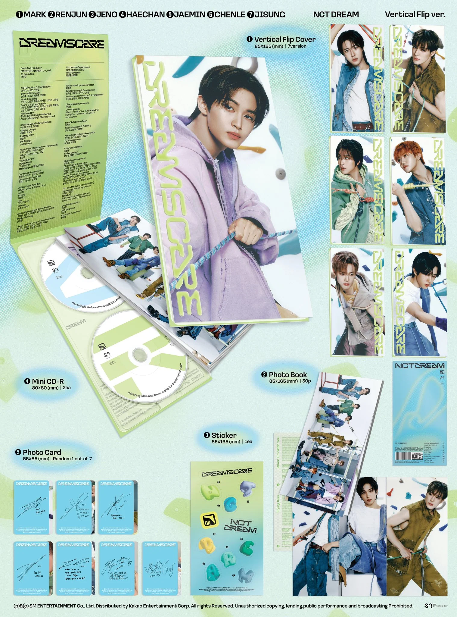 NCT DREAM - DREAMSCAPE (VERTICAL FLIP VER.) (7 VERSIONS) - Image 2