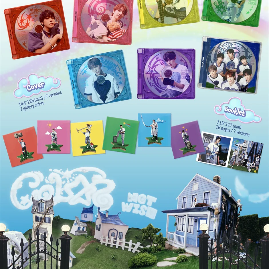 NCT WISH - 3RD MINI ALBUM [COLOR] (JEWEL CASE VER.) (7 VERSIONS) - Image 3