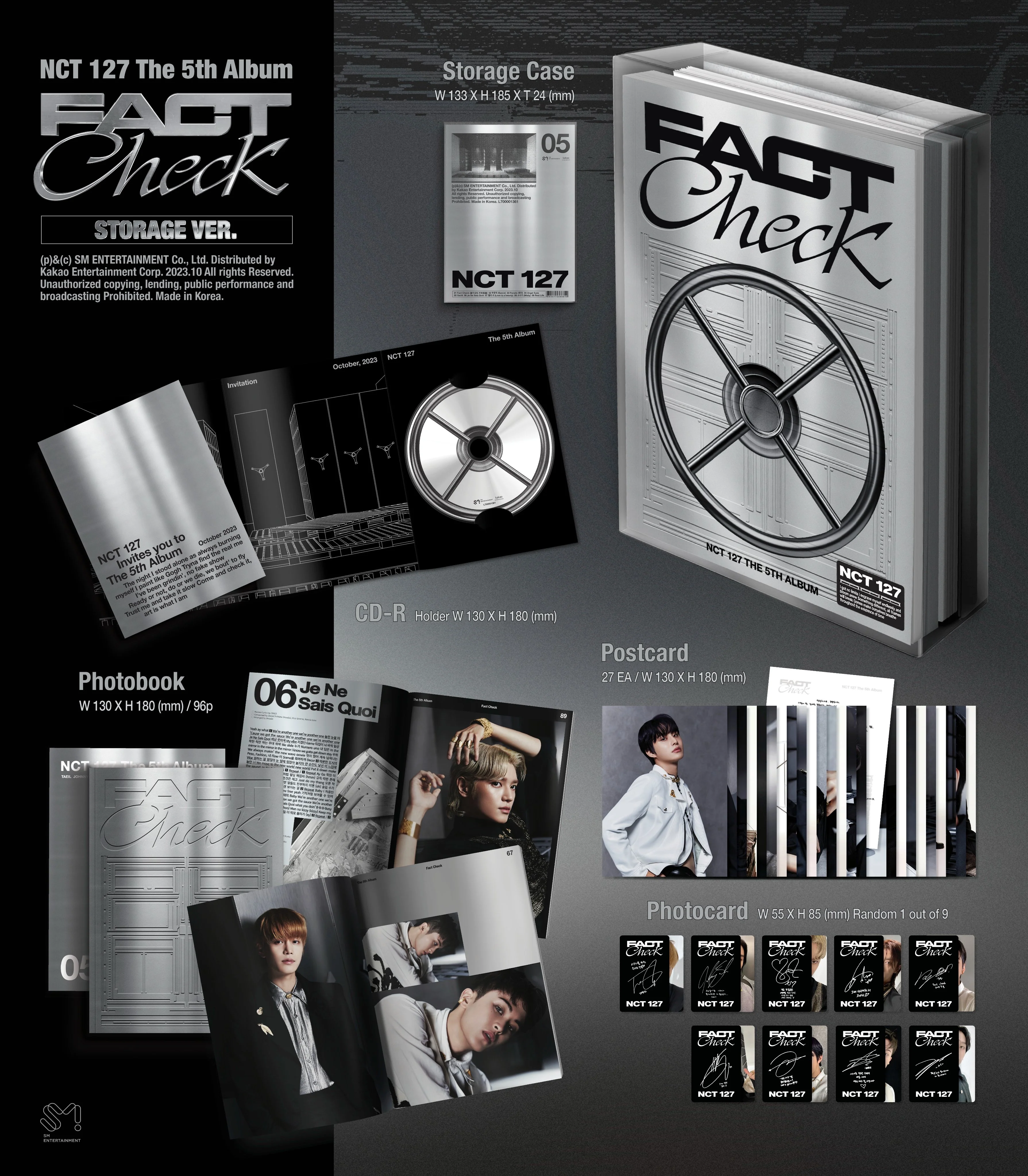 NCT 127 - VOL.5 [FACT CHECK] (STORAGE VER.) - Image 2