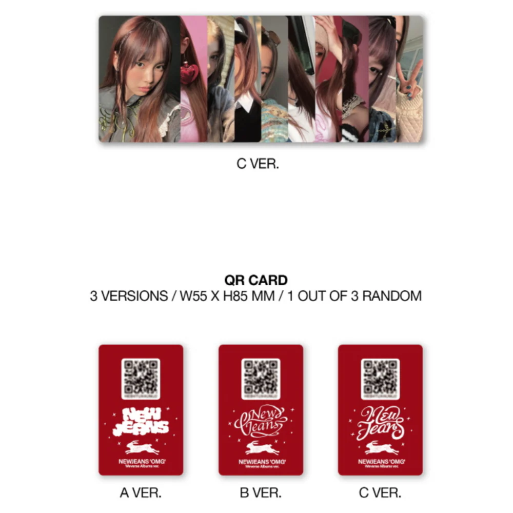 NEWJEANS - 1ST SINGLE 'OMG' WEVERSE ALBUMS VER. - Image 4