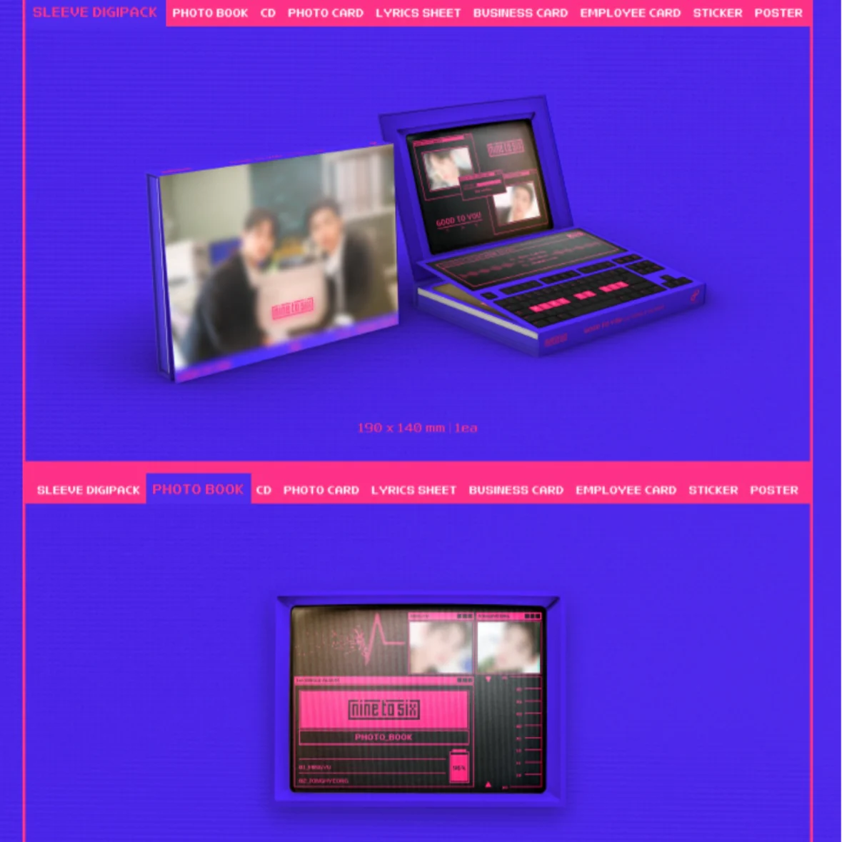 NINE TO SIX - GOOD TO YOU (1ST SINGLE ALBUM) (2 VERSIONS) - Image 2