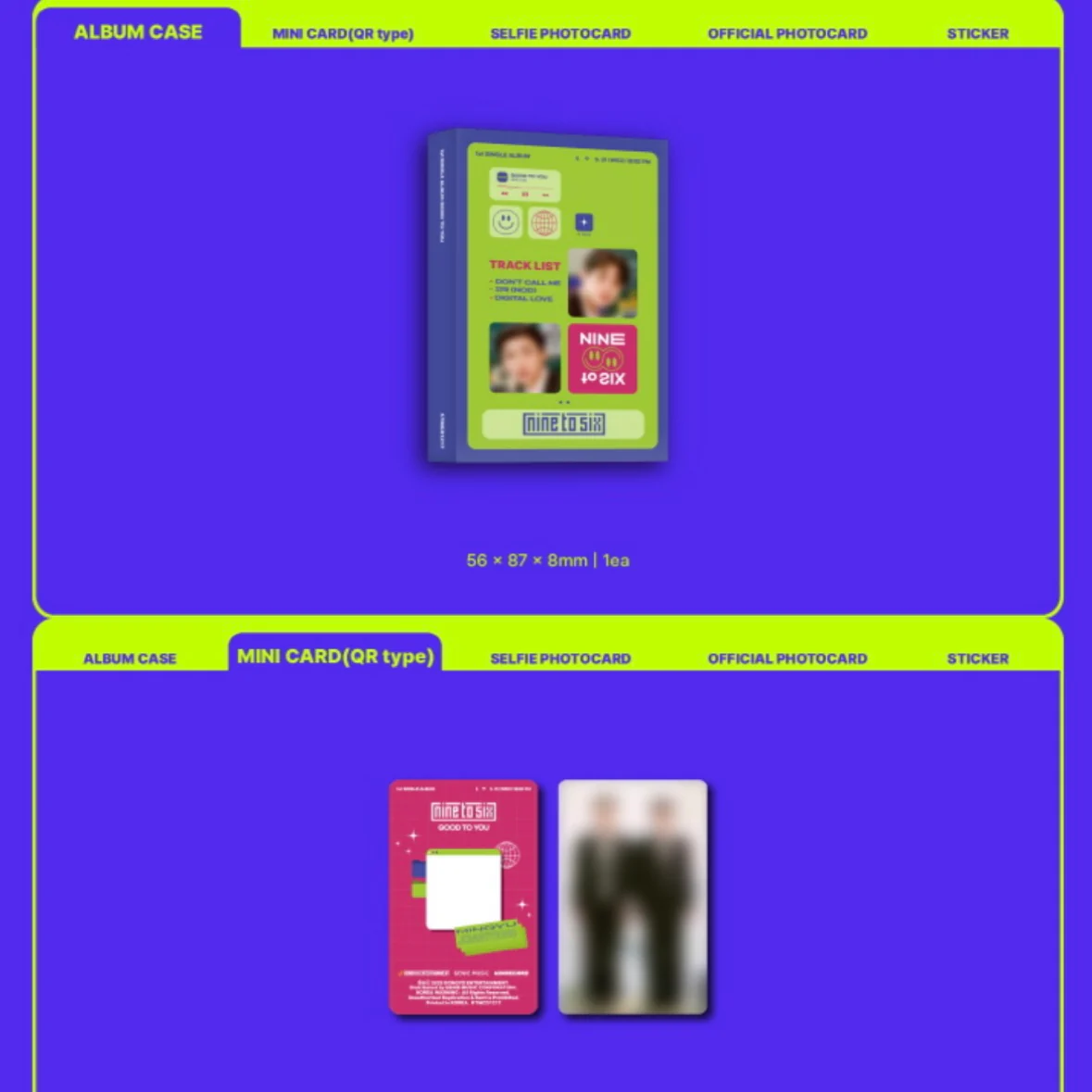 NINE TO SIX - GOOD TO YOU (1ST SINGLE ALBUM) [PLATFORM ALBUM] - Image 2