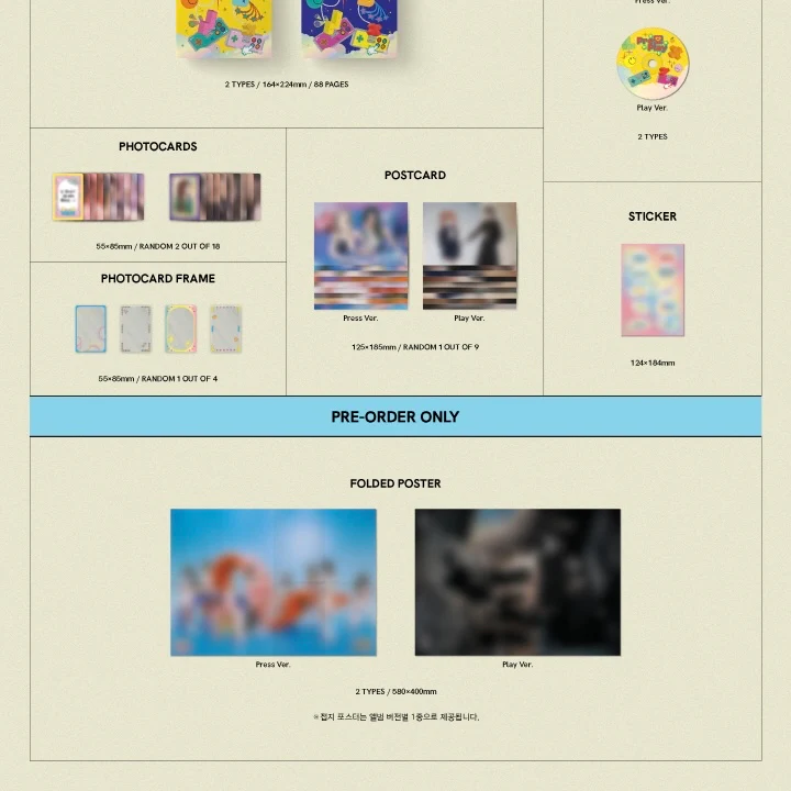 NIZIU - PRESS PLAY (1ST SINGLE ALBUM) (2 VERSIONS) - Image 3