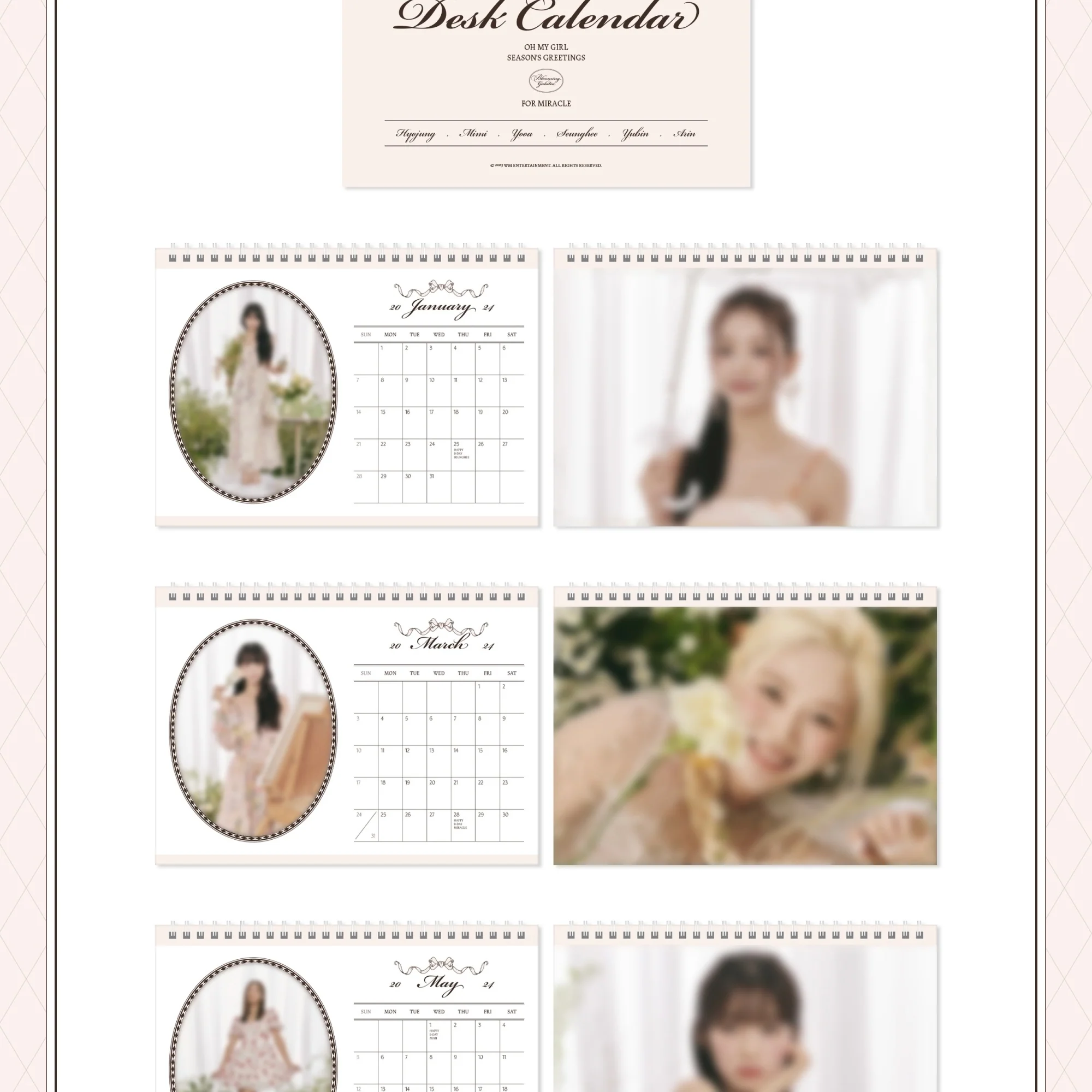 OH MY GIRL - 2024 SEASON’S GREETINGS - Image 4