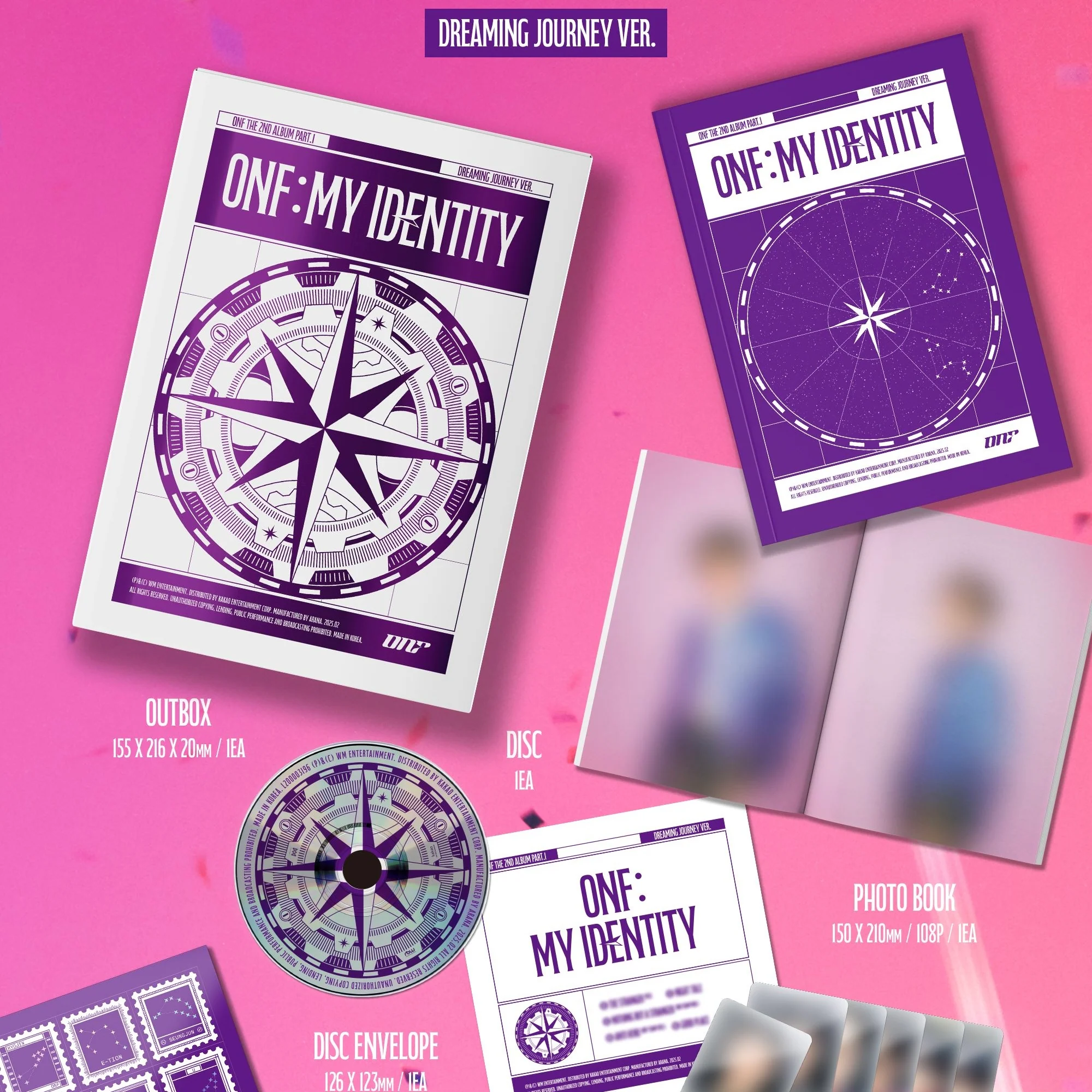 ONF - 2ND ALBUM PART.1 [ONF:MY IDENTITY] (3 VERSIONS) - Image 6