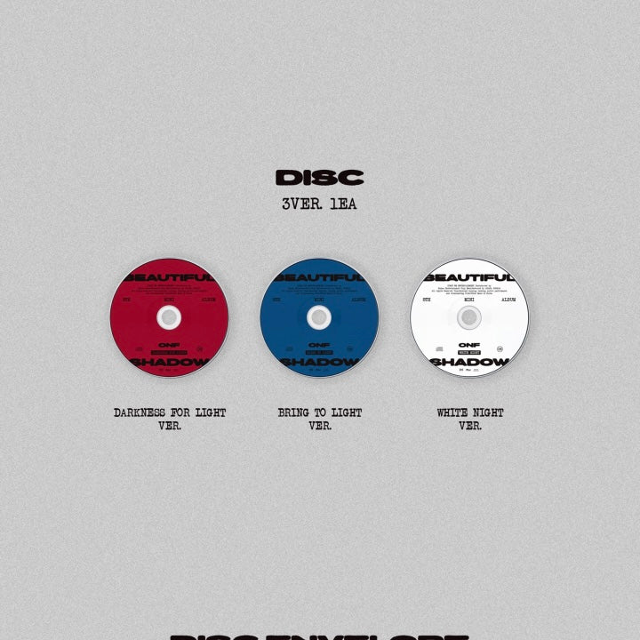 ONF - 8TH MINI ALBUM [BEAUTIFUL SHADOW] (3 VERSIONS) - Image 4