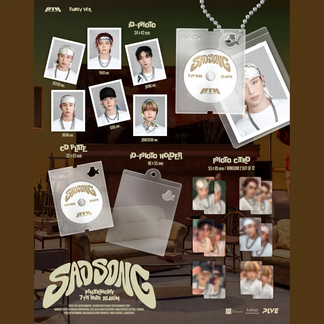 P1HARMONY - 7TH MINI ALBUM [SAD SONG] (PLVE) - Image 2