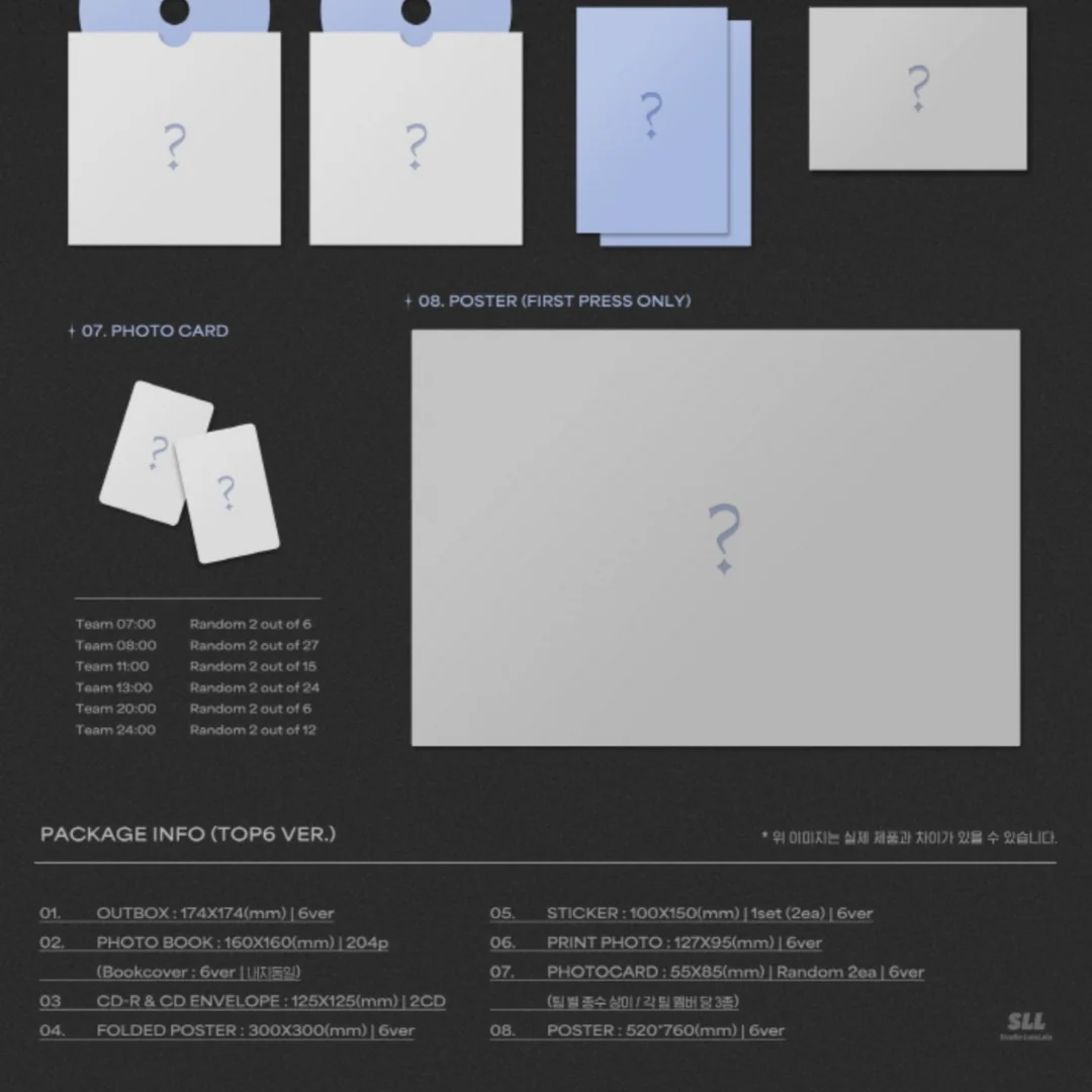 [PEAKTIME] TOP6 VER. (2CD) (6 VERSIONS) - Image 9