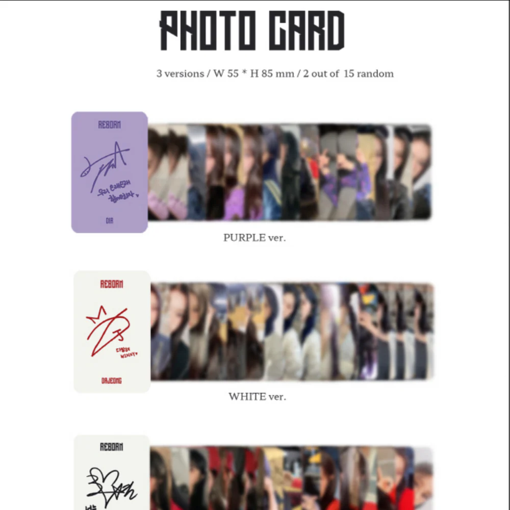 PIXY - REBORN (3RD MINI ALBUM) (3 VERSIONS) - Image 8