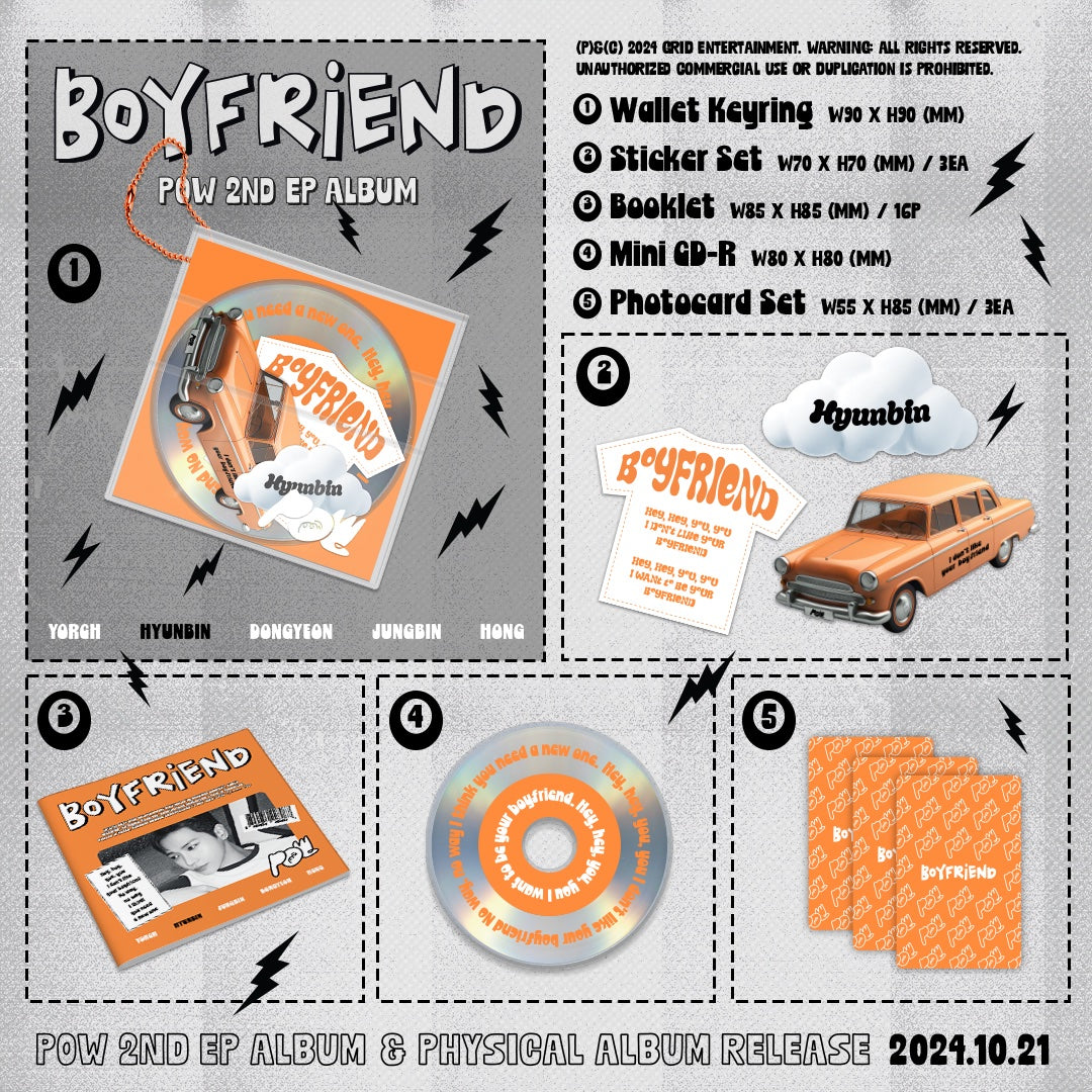 POW - POW 2ND EP ALBUM (5 VERSIONS) - Image 3
