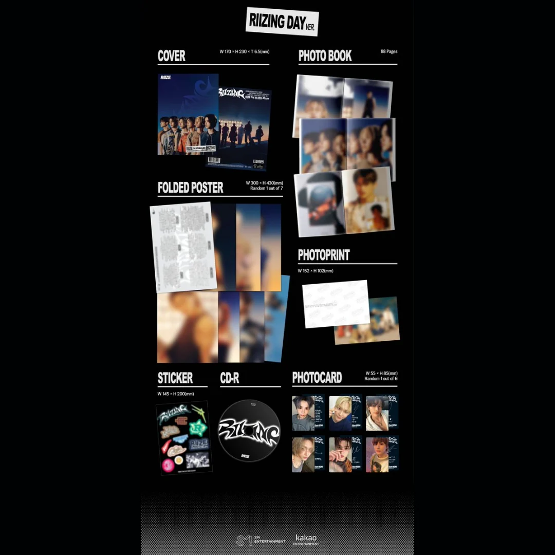 RIIZE - 1ST MINI ALBUM [RIIZING] (PHOTO BOOK VER.) (3 VERSIONS) - Image 7