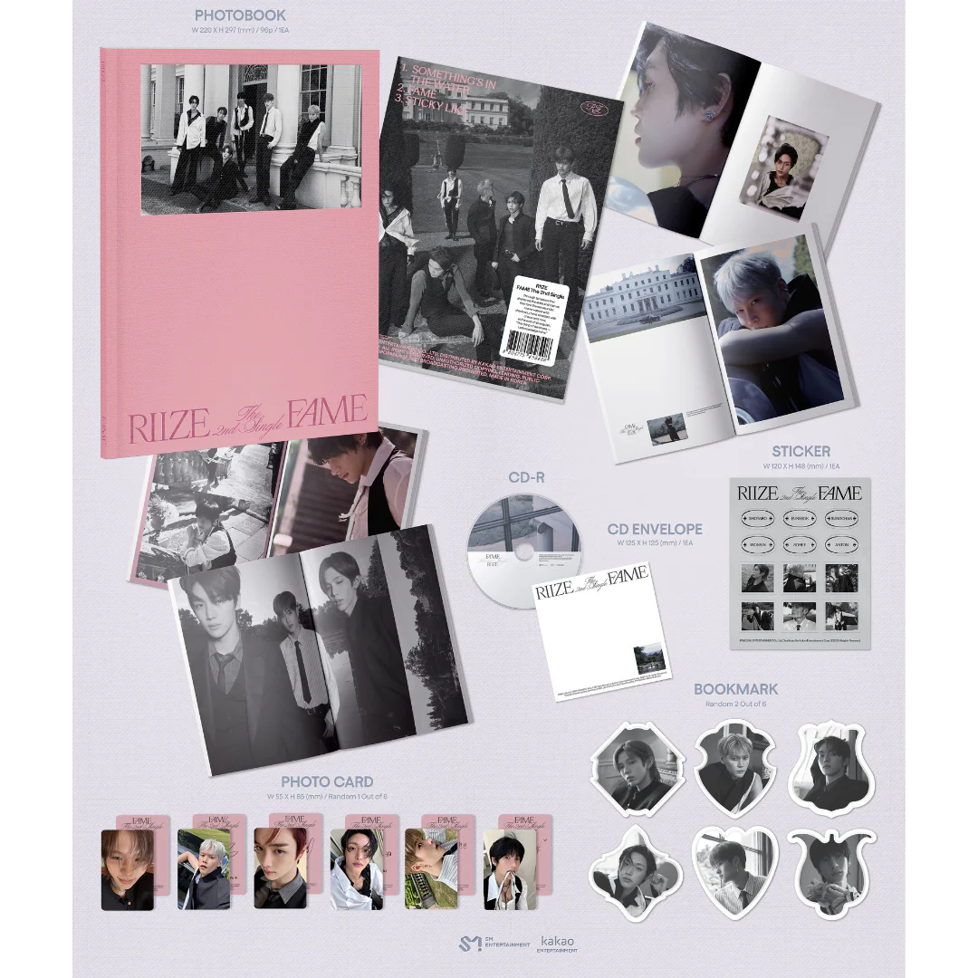 RIIZE - 2ND SINGLE [FAME] (PHOTOBOOK VER.) - Image 2