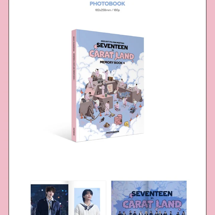 SEVENTEEN - 2023 SVT 7TH FAN MEETING [SEVENTEEN IN CARAT LAND] MEMORY BOOK+ DIGITAL CODE - Image 5