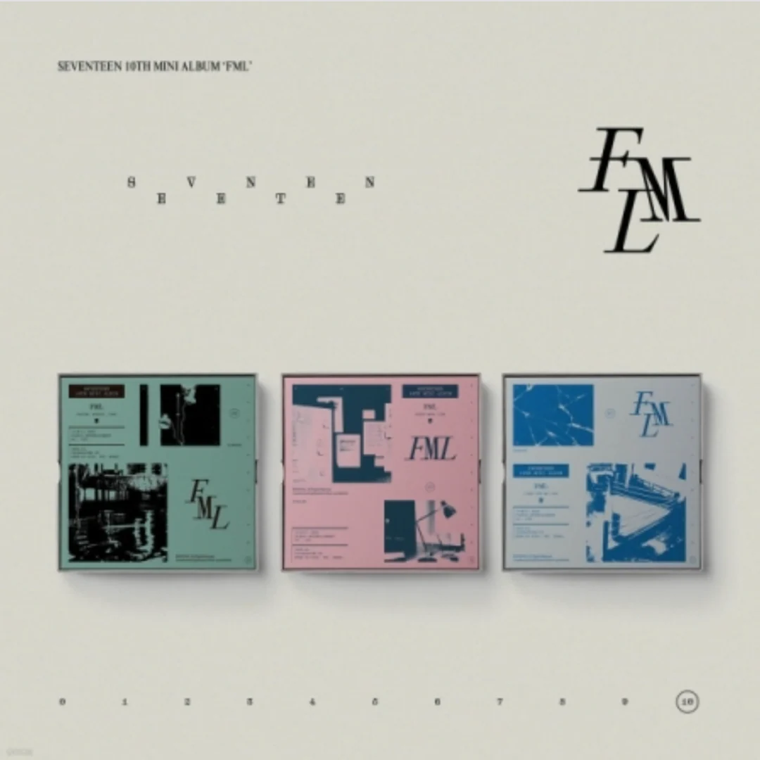 SEVENTEEN - 10TH MINI ALBUM 'FML' (3 VERSIONS)