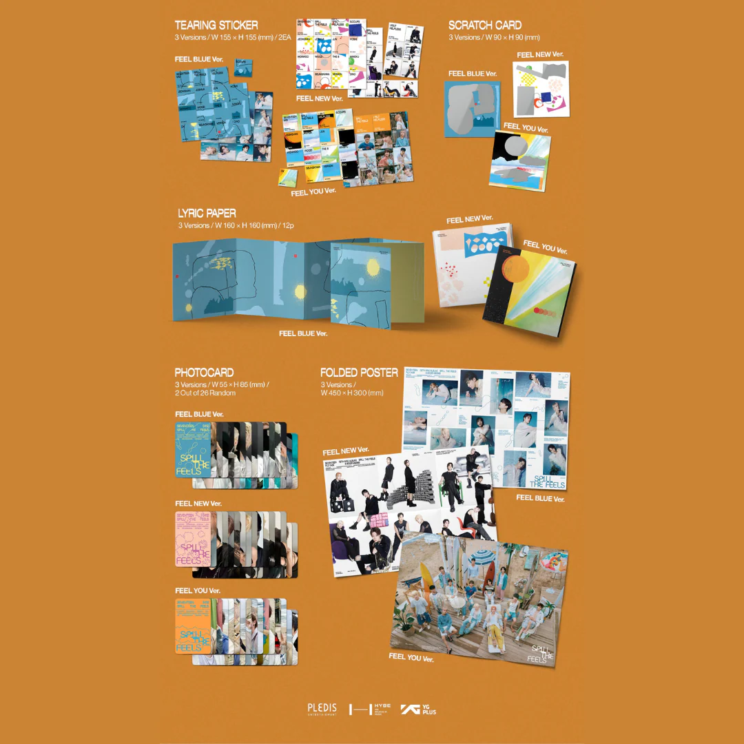 SEVENTEEN - 12TH MINI ALBUM [SPILL THE FEELS] (3 VERSIONS) - Image 3