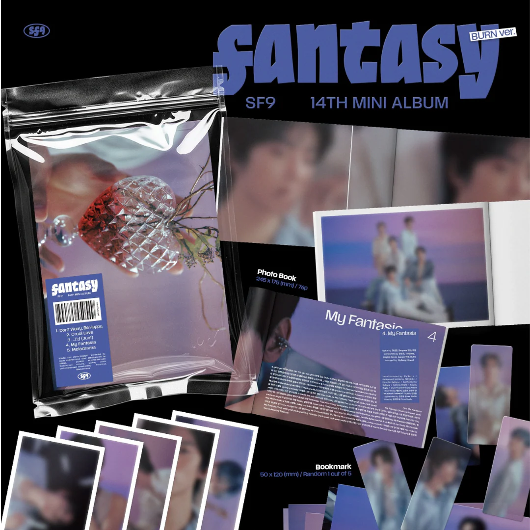 SF9 - 14TH MINI ALBUM [FANTASY] (2 VERSIONS) - Image 4