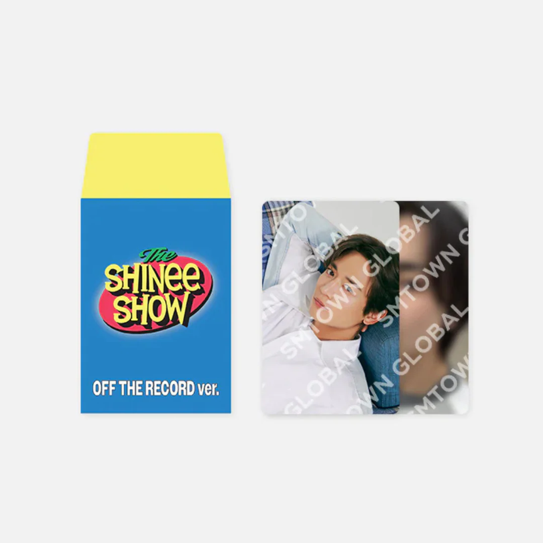 SHINEE - RANDOM TRADING CARD SET - 2025 SM ARTIST SEASON'S GREETINGS MD (2 VERSIONS) - Image 3