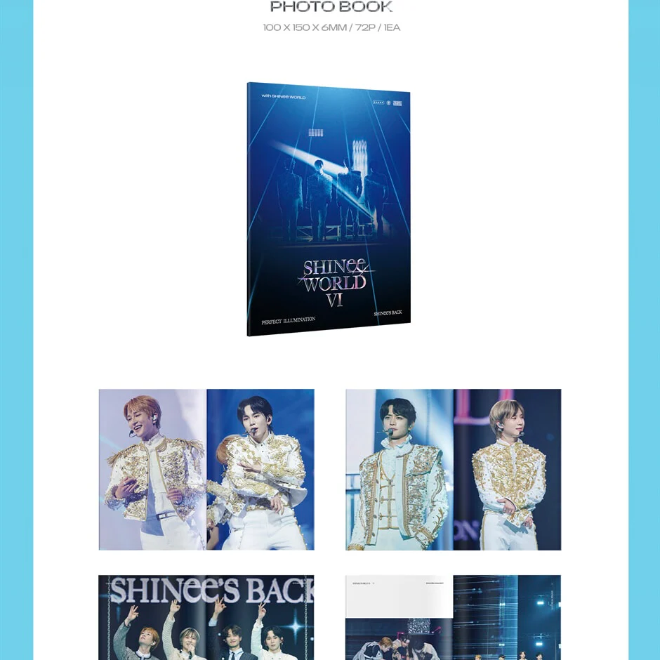SHINEE - WORLD VI [PERFECT ILLUMINATION : SHINEE'S BACK] DVD (4 VERSIONS) - Image 5