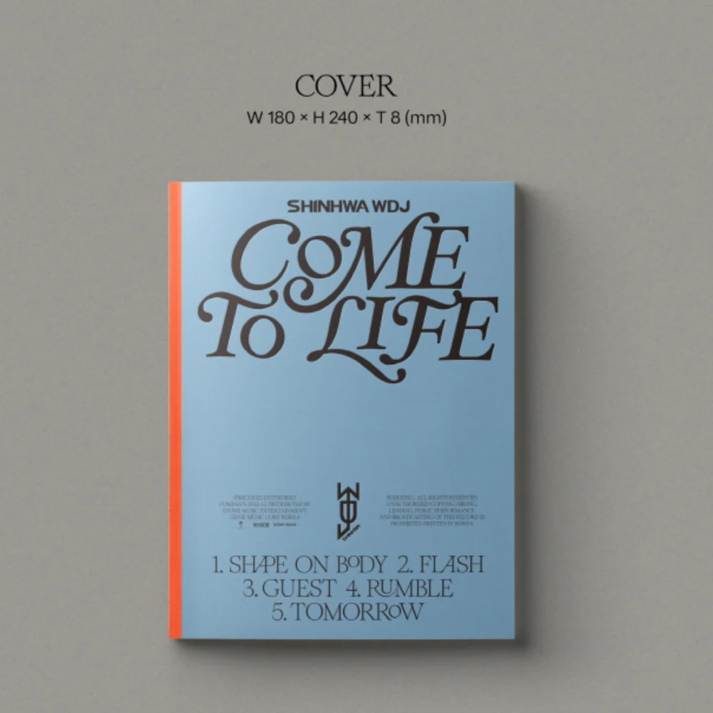 SHINHWA WDJ - THE 1ST MINI ALBUM [COME TO LIFE] - Image 2