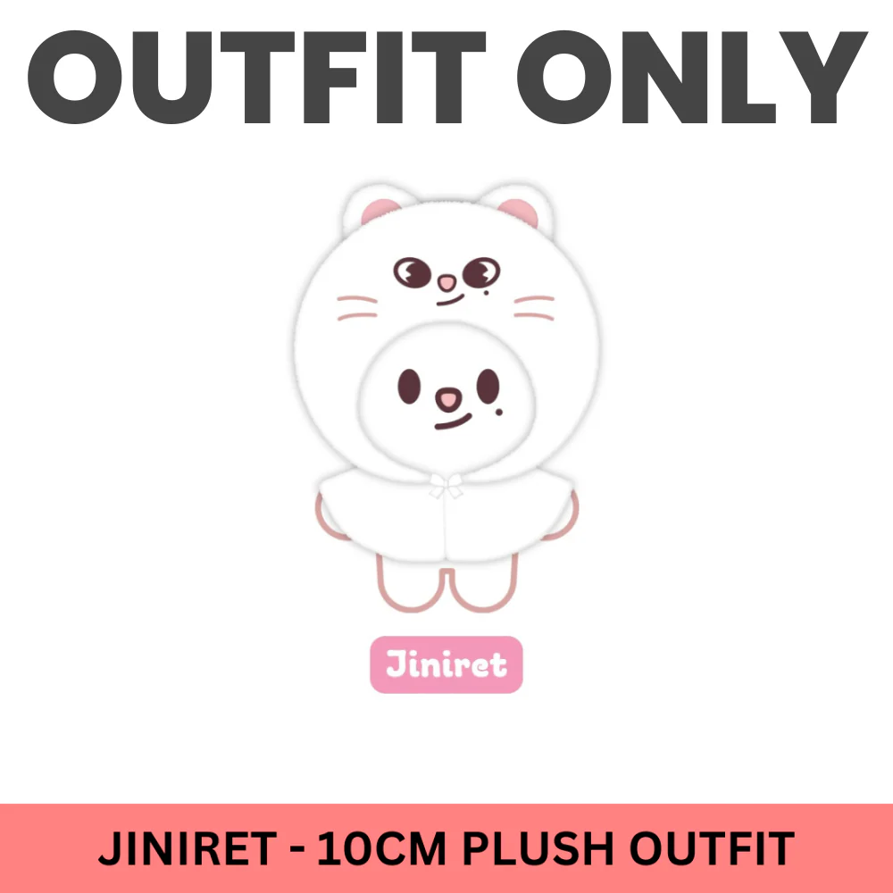 STRAY KIDS SKZOO 10CM PLUSH OUTFIT - SKZ 5'CLOCK (8 VERSIONS) - Image 5