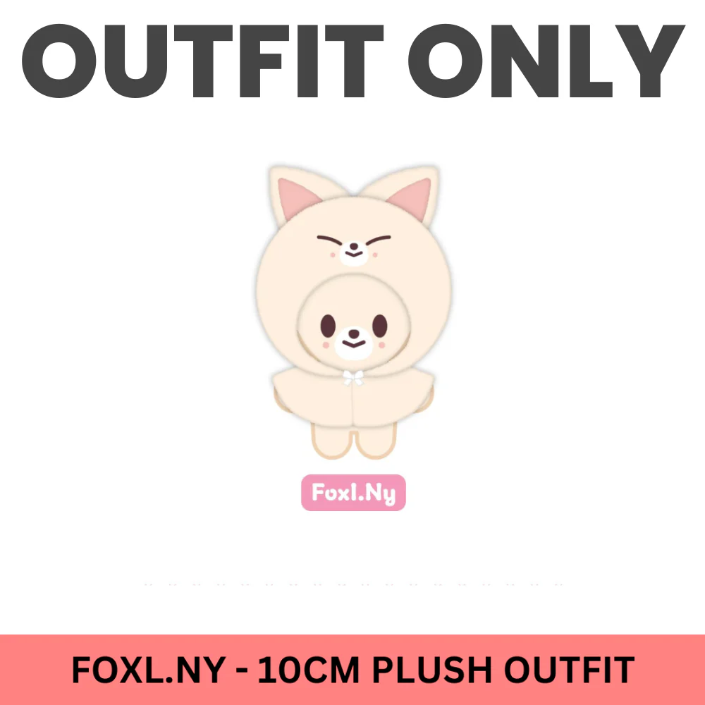 STRAY KIDS SKZOO 10CM PLUSH OUTFIT - SKZ 5'CLOCK (8 VERSIONS) - Image 8