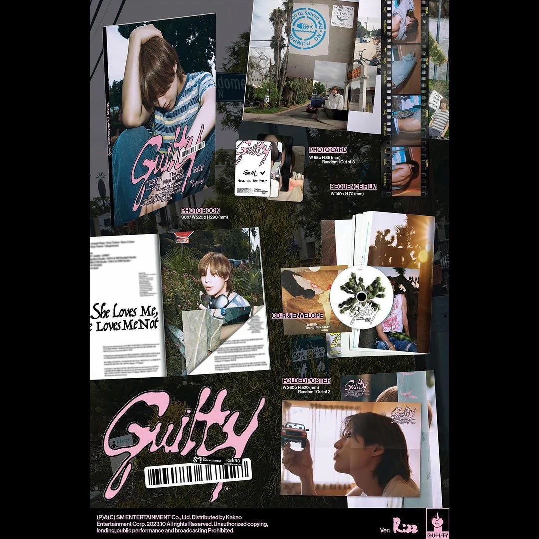 TAEMIN - 4TH MINI ALBUM [GUILTY] (PHOTO BOOK VER.) (2 VERSIONS) - Image 3