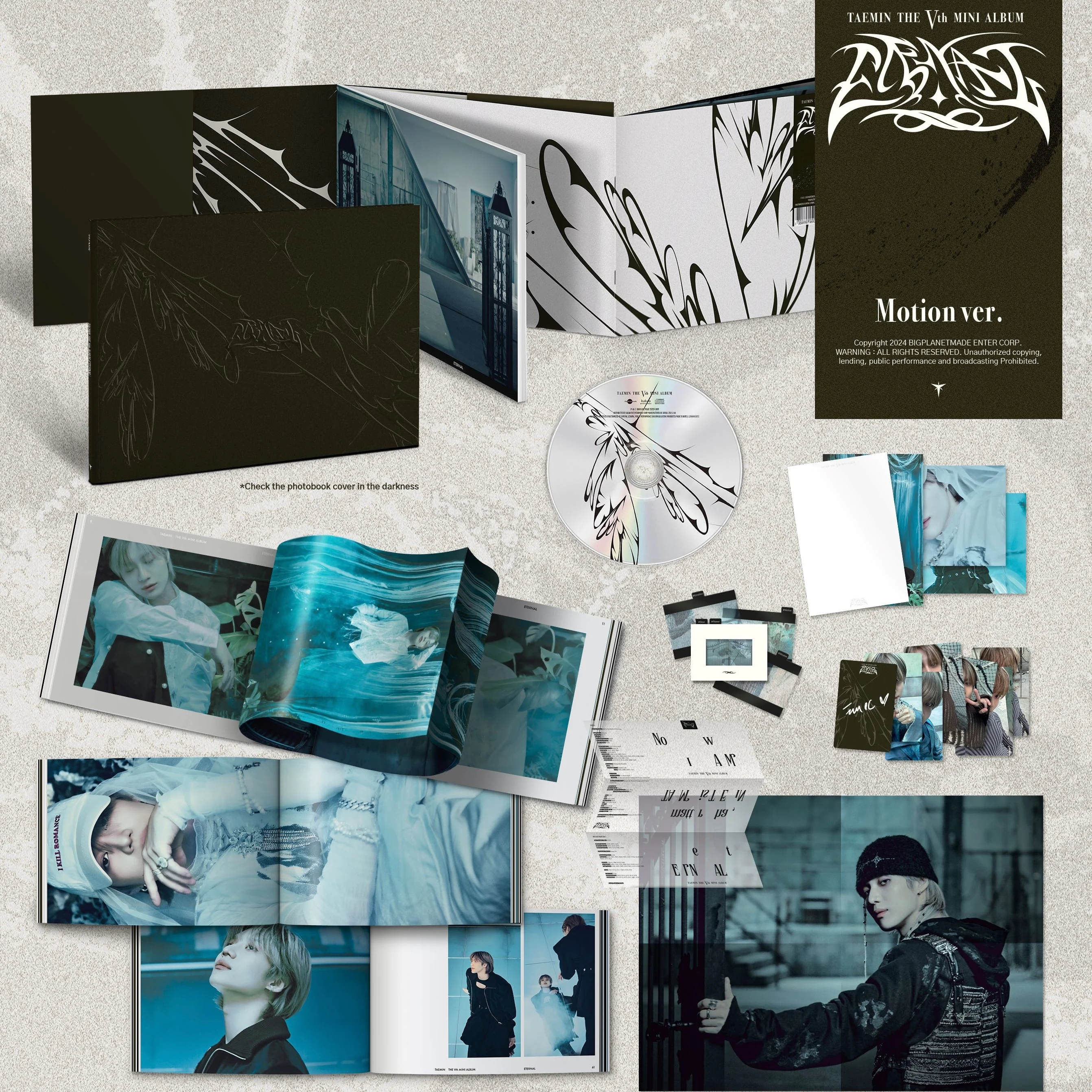 TAEMIN - 5TH MINI ALBUM [ETERNAL] (2 VERSIONS) - Image 3